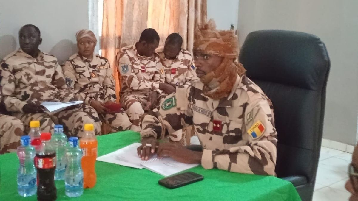 Chadian and Central African Republic joint forces strengthening border security