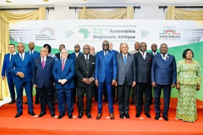 Parliamentarians at Dakar Francophonie assembly