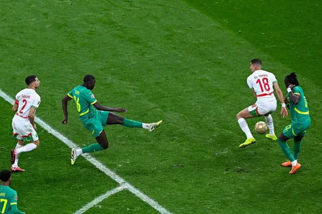 Senegalese player Pape Gueye who scored in the final