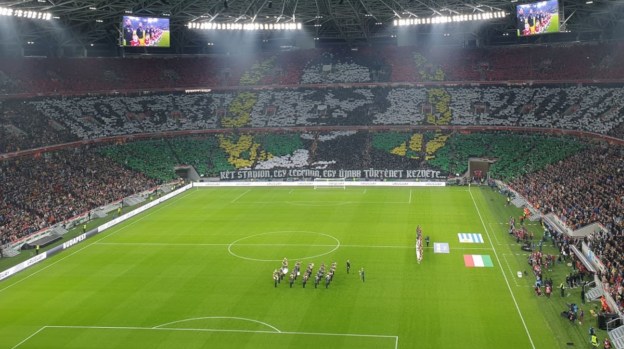 Puskás Aréna stadium view