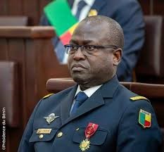 General Djimon Dieudonné Tévoèdjrè in military uniform