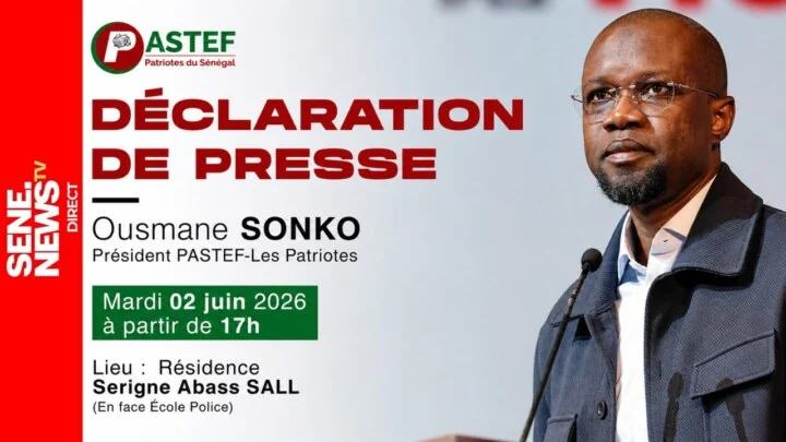 Ousmane Sonko speaking live after Senegal's new government announcement