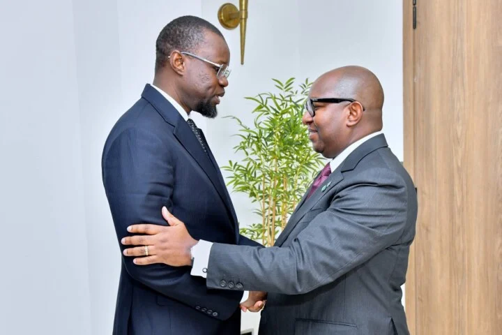 Assemblée nationale : Ousmane Sonko reçoit le président du Comité exécutif de l’UPA