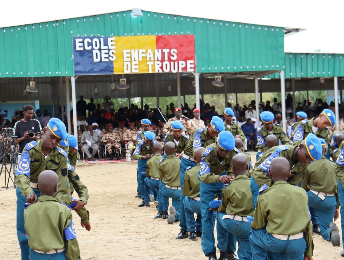 Tchad honors new generation of GEMIA military school graduates