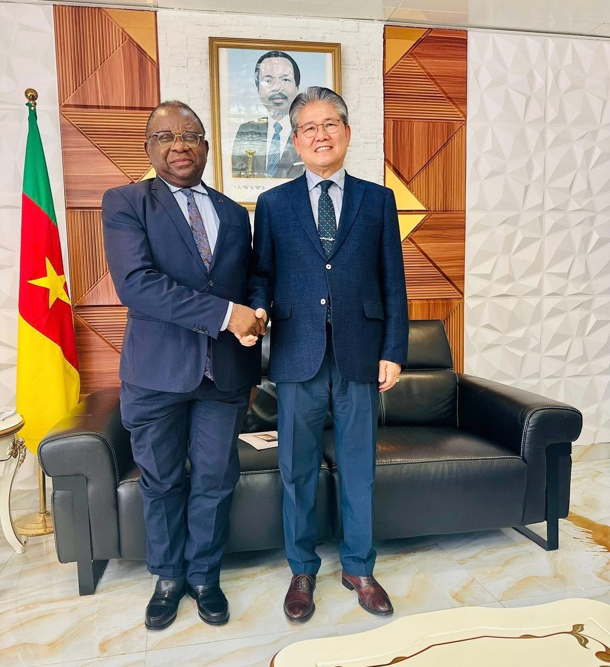 Cameroon to strengthen ties with South Korean industrial giant