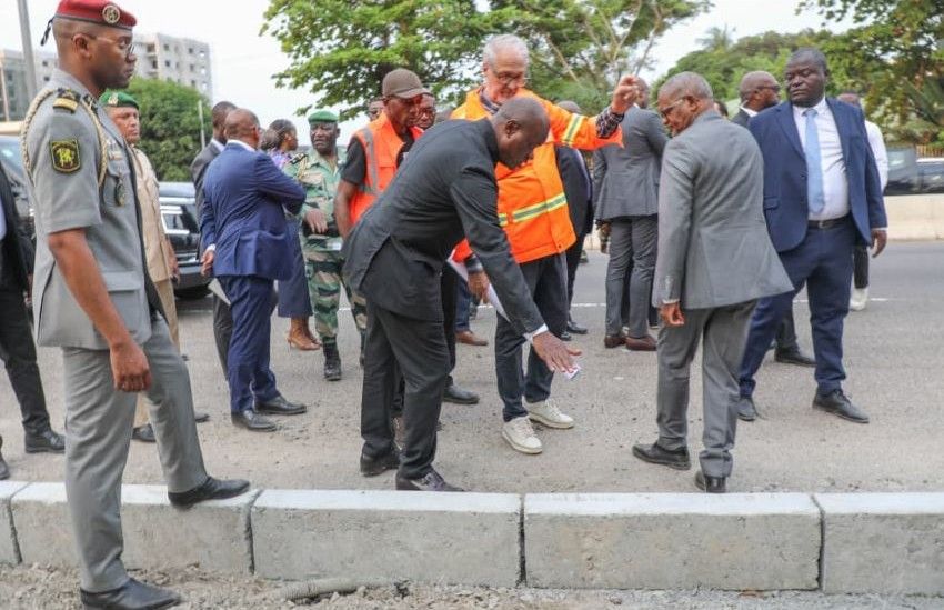 President Oligui Nguema reviewing coastal development plans