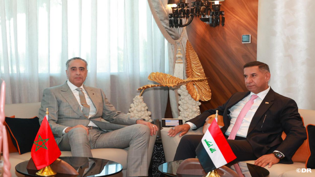 Abdellatif Hammouchi meets Iraq’s Ambassador to Morocco, Hayder Shiya Albarrak