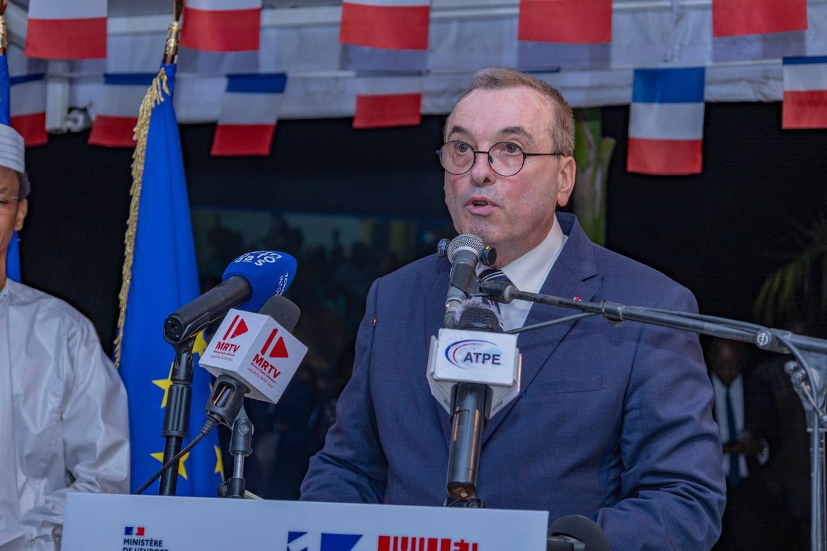 French National Day celebration in N'Djamena, Chad