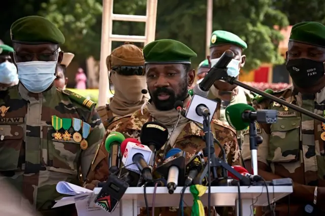 Mali’s military junta has dissolved political parties and restricted free expression.