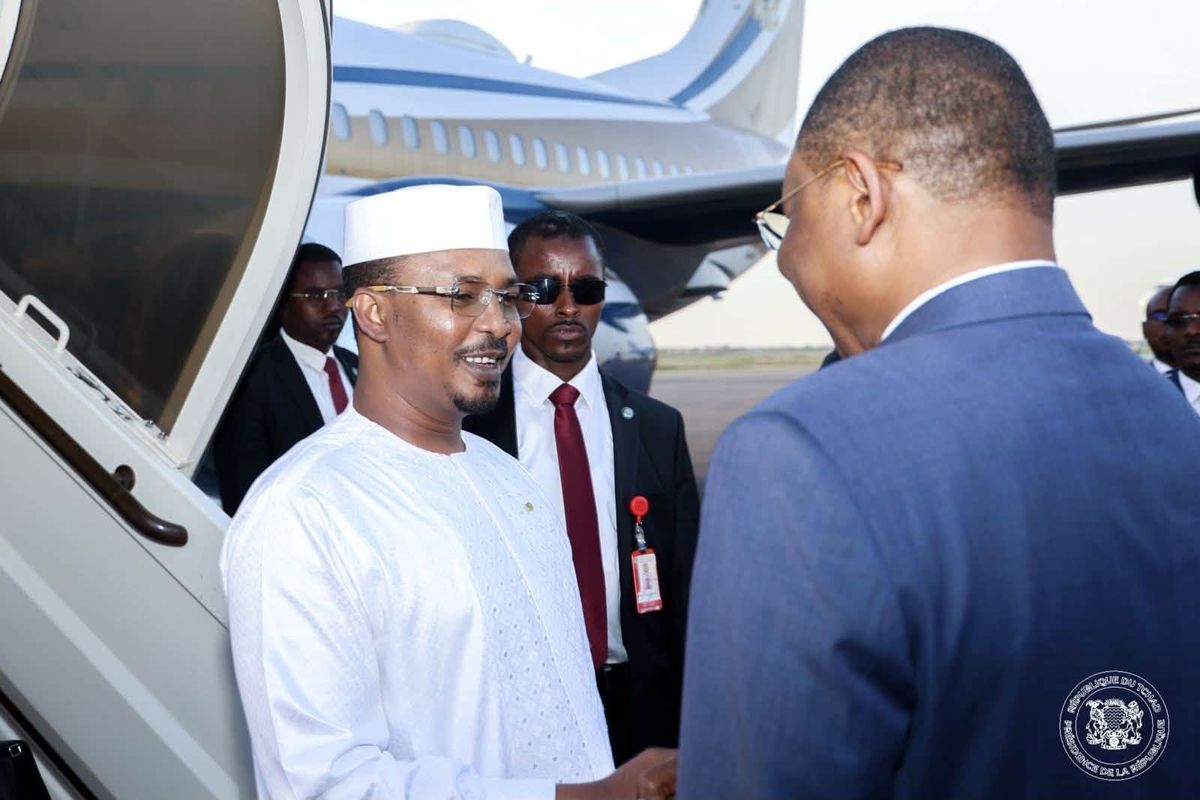 Chad president returns home after UAE diplomatic mission