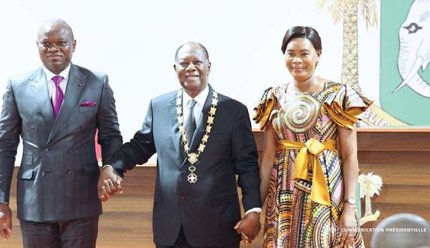 Gabon's President Oligui Nguema and Côte d'Ivoire's President Alassane Ouattara