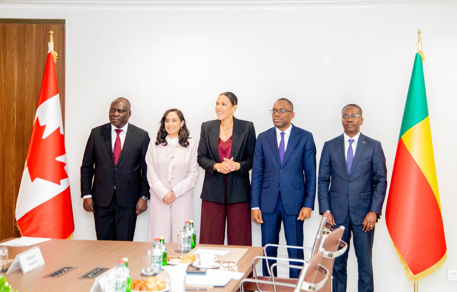 Benin-Canada partnership signing ceremony