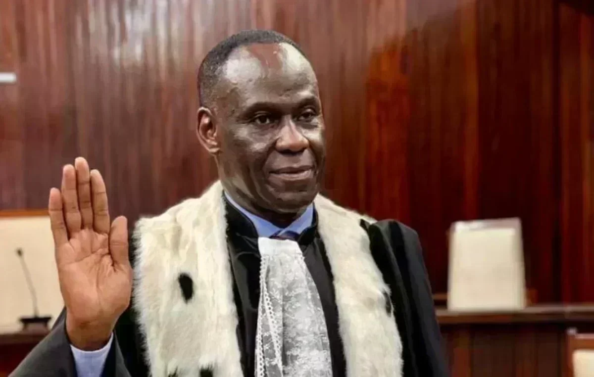Ousmane Diagne takes office as Senegal’s constitutional council president Ousmane Diagne officially sworn in as president of Senegal’s Constitutional Council