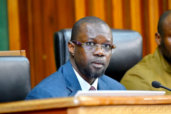 Ousmane Sonko - Président de l'Assemblée nationale Ousmane Sonko - Président de l'Assemblée nationale